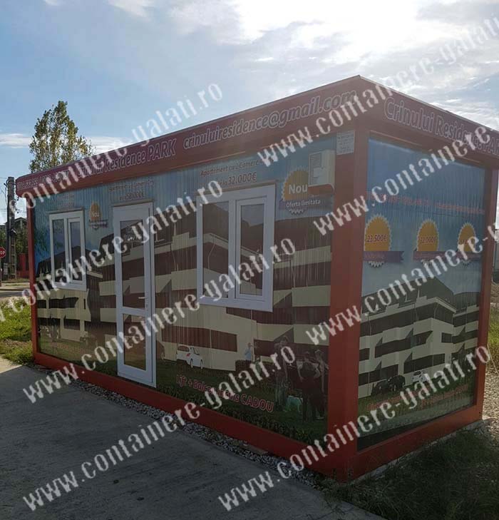 containere magazin chiosc Giurgiu